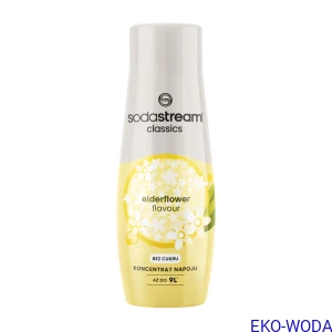ELDELFLOWER KWIAT BZU BEZ CUKRU SYROP KONCENTRAT SODASTREAM