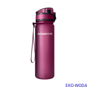Butelka filtracyjna Aquaphor City bordowa 500ML