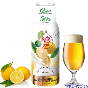 RADLER CYTRYNOWY BEZ CUKRU STEVIA SYROP KONCENTRAT FRUTTAMAX