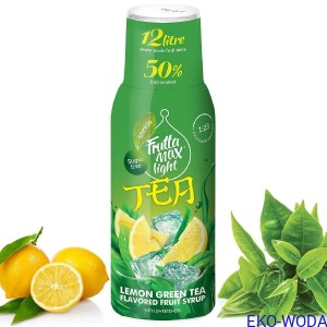 ICE TEA GREEN CYTRYNA BEZ CUKRU STEVIA SYROP KONCENTRAT FRUTTAMAX