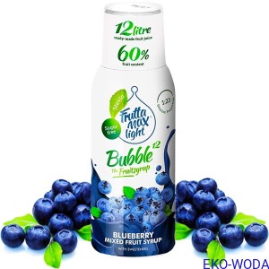 BORÓWKA BEZ CUKRU STEVIA SYROP KONCENTRAT FRUTTAMAX
