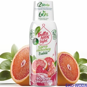 GREJPFRUT RÓŻOWY BEZ CUKRU STEVIA SYROP KONCENTRAT FRUTTAMAX