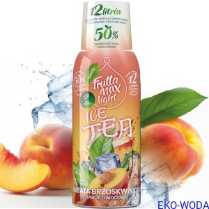 ICE TEA BRZOSKWINIA BEZ CUKRU STEVIA SYROP KONCENTRAT FRUTTAMAX